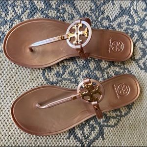 Tory Burch Mini Miller Flat Thong Jellies